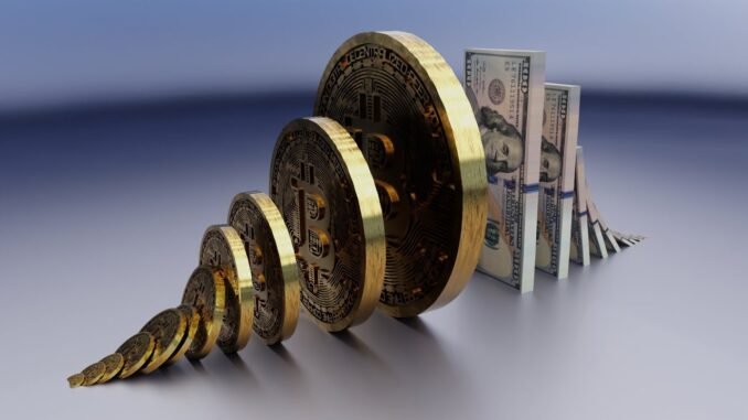 Bitcoin Vs $ US Dollars Domino Effect