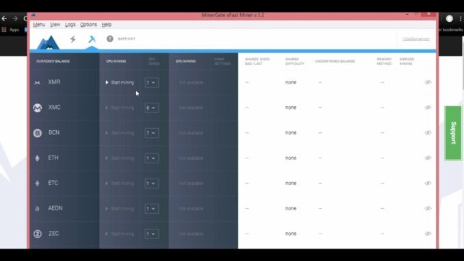 Cryptocurrency mining pool 2019. MinerGate.