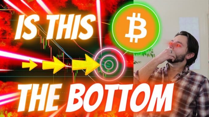 DID BITCOIN JUST CONFIRM THE BOTTOM?? [2 things to watch NOW]