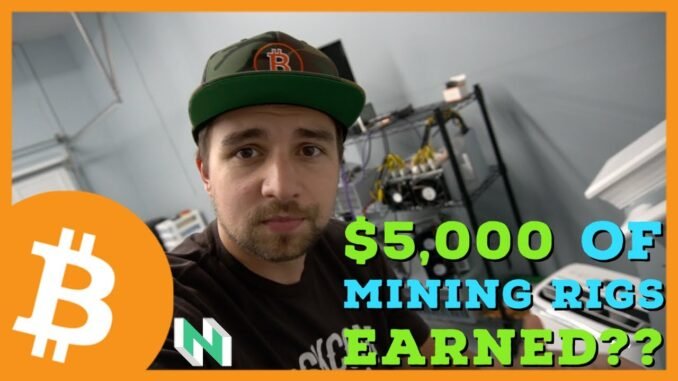 HOW MUCH MONEY did $5,000 of Crypto Mining Rigs Earn in 2020?!