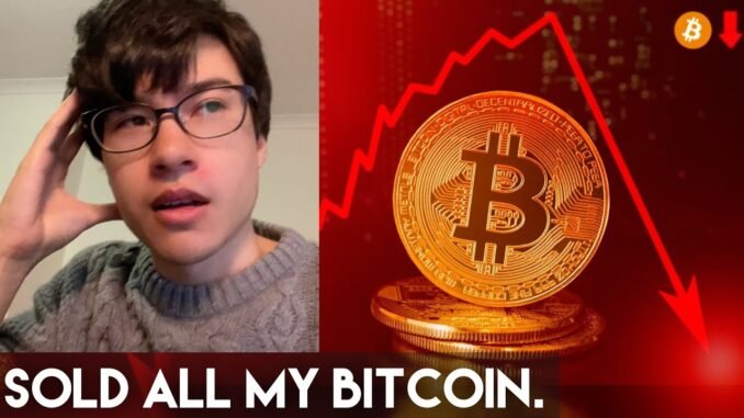 Why I Sold ALL my Bitcoin and Crypto Currency - BIG Crypto Crash is coming...