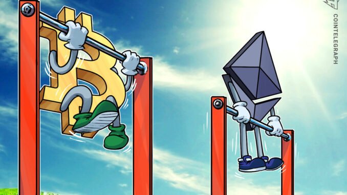 Ethereum price poised for 40% rally vs. Bitcoin after breaking out of four-month range